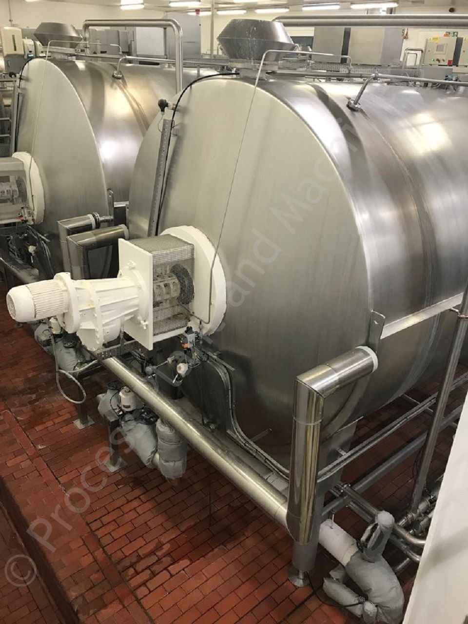 20 000 Ltr Used Tetra Pak Tetra Tebel OST Jacketed Cheese Vat Process